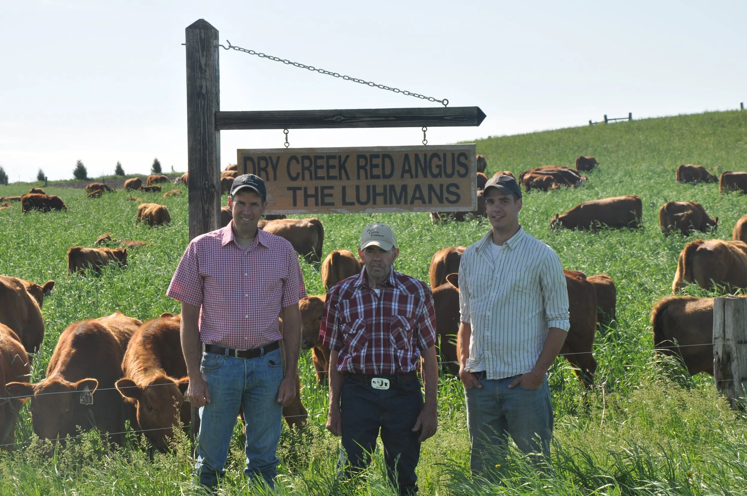  Jon Luhman (father), David Luhman (grandfather) and Jared Luhman (author) 